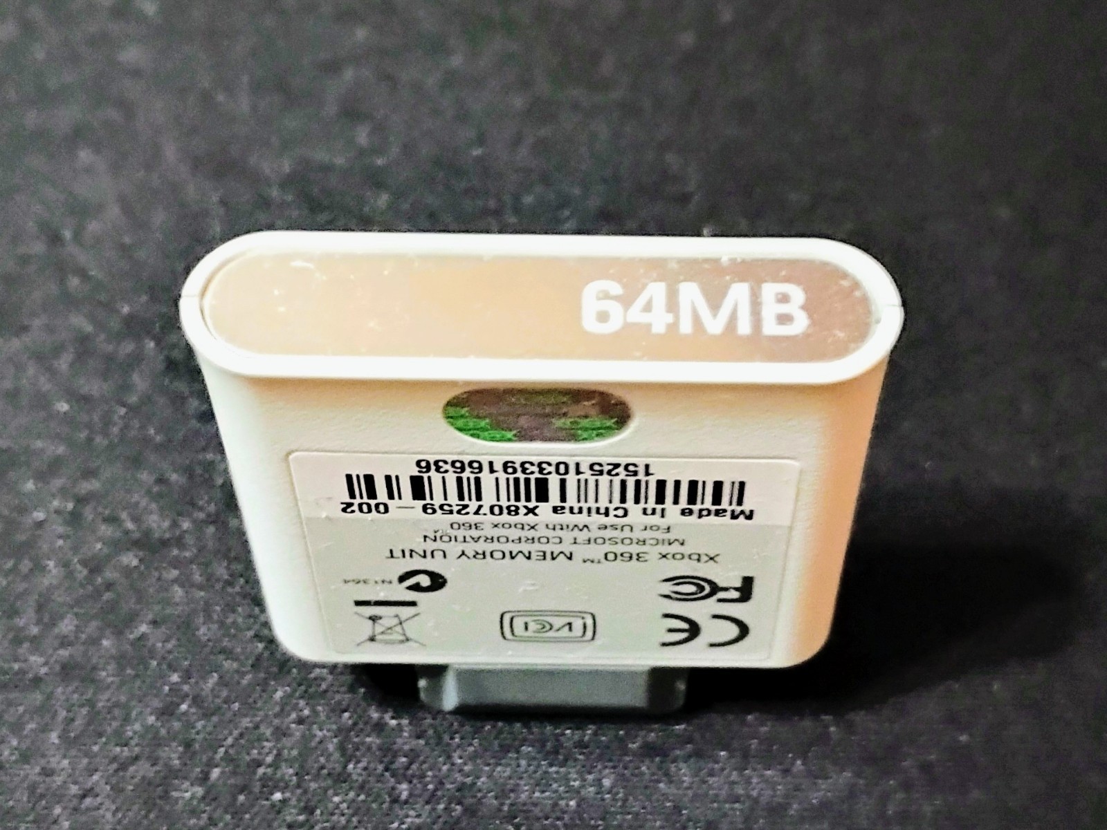 Microsoft Xbox 360 64MB Memory Card w/Case Authentic OEM