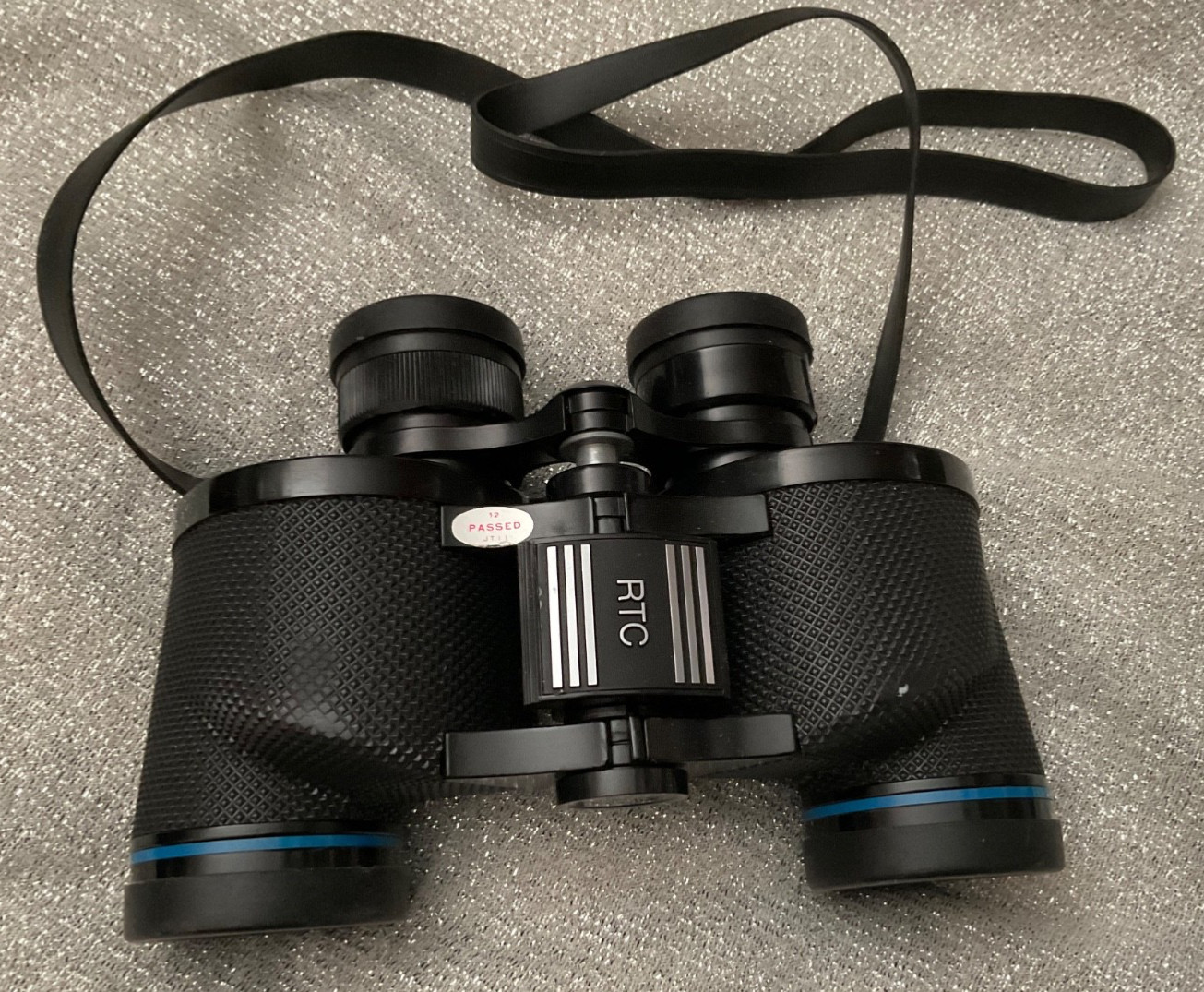 JC Penney RTC Binoculars 7/35 Wide Angle Coated Optics Case See Pics Model 0108