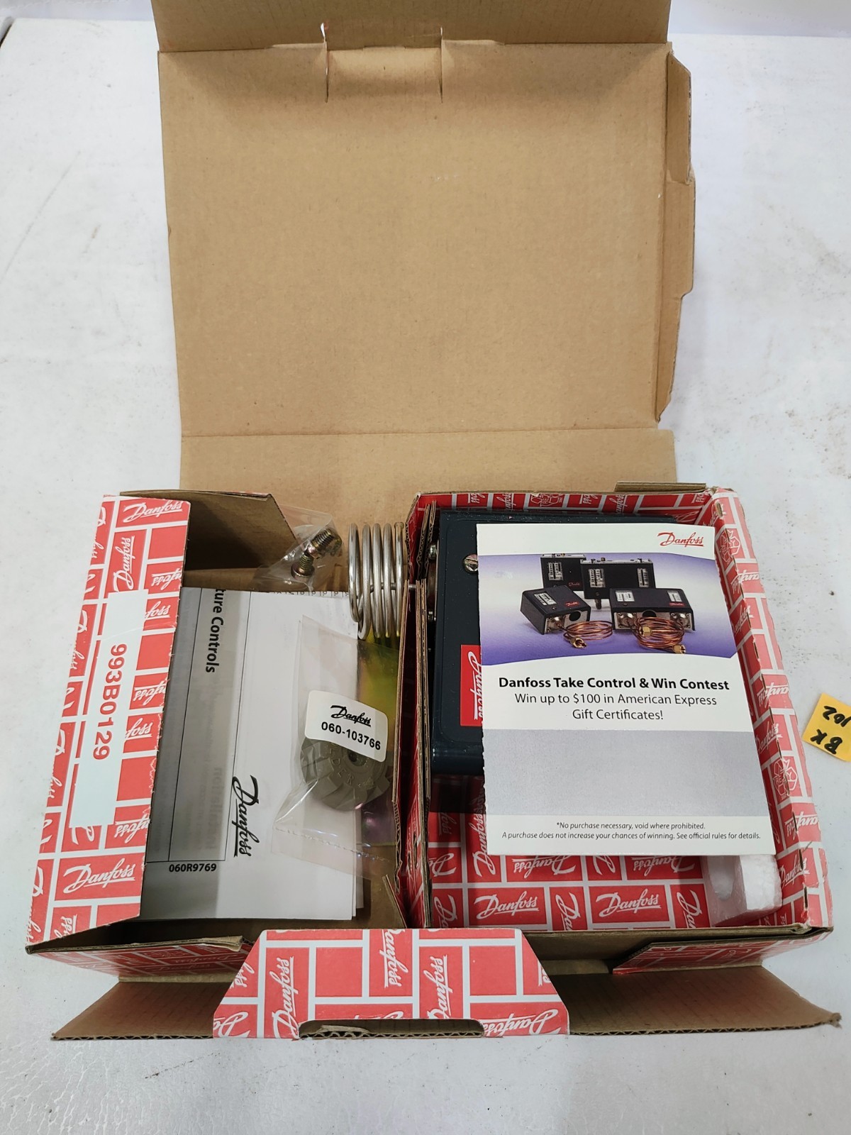 Danfoss 060L5206 Temperature Controller -20/60F KPU62