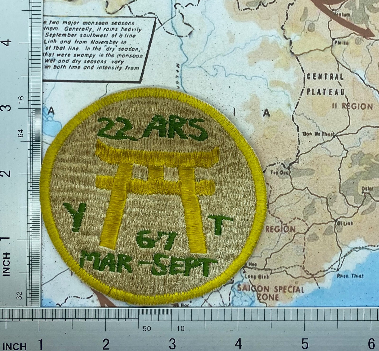 Patch , Patch , USMC ARS , USMC PATCH , t2-26 ,