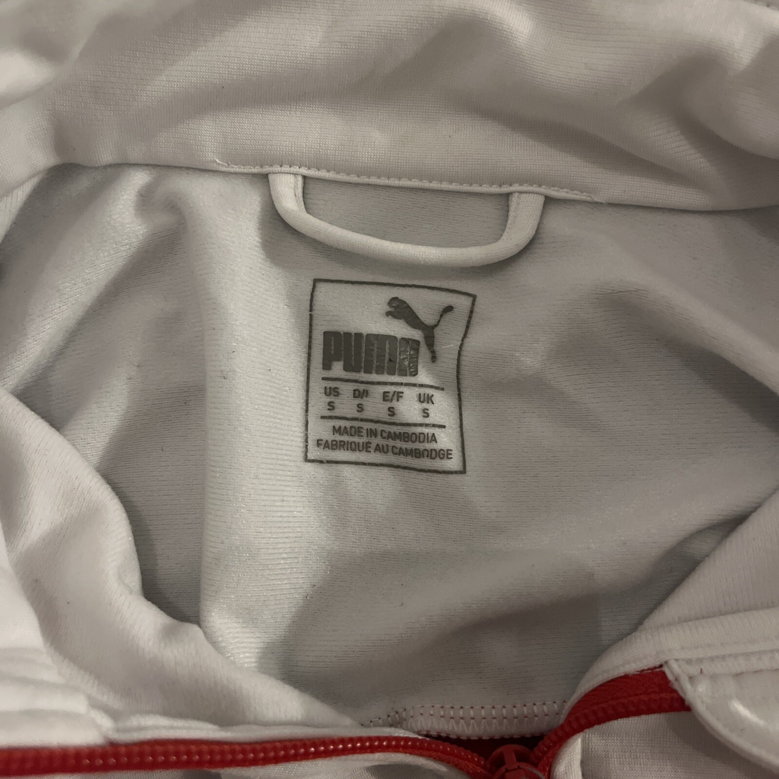 Puma Warm Up Jacket Red 653973