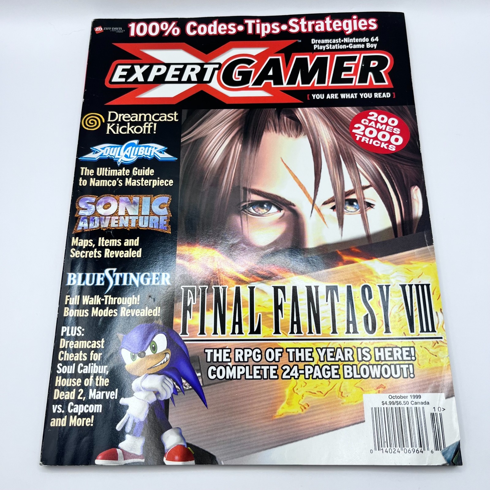 Expert Gamer October 1999 Issue 64 - Final Fantasy VIII 8