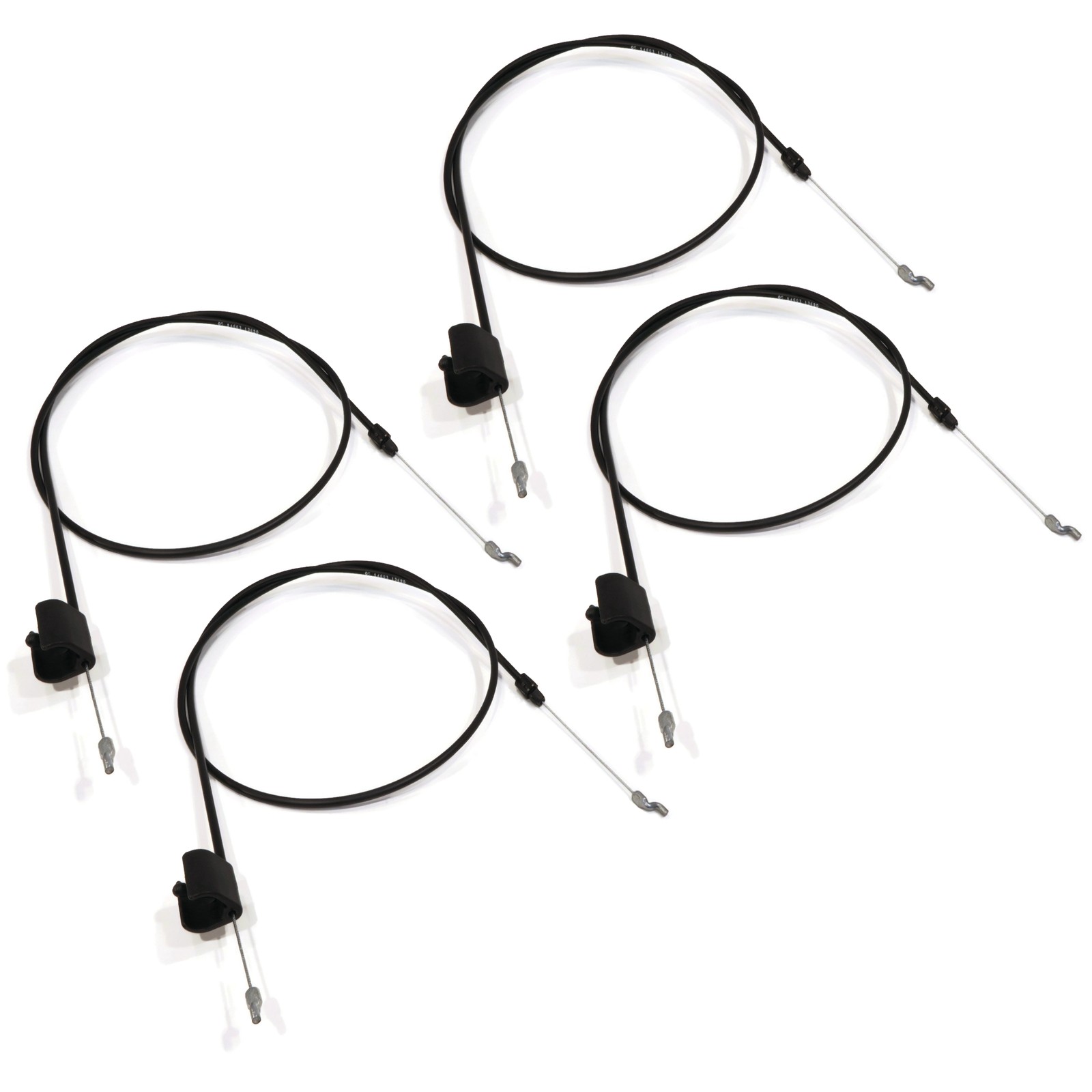 (Pack of 4) Engine Control Cable for Stens 290-703, 290703 & Rotary 14603 Mowers