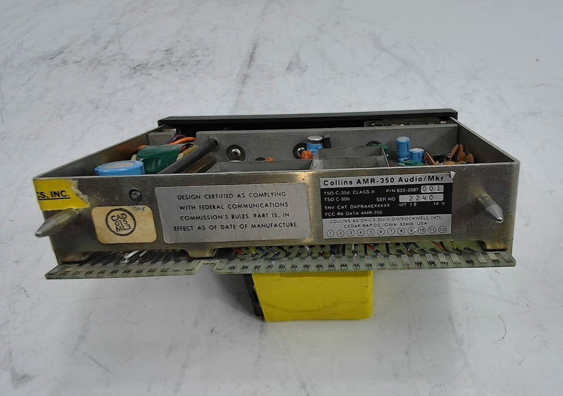 Audio Panel AMR-350 Collins 622-2087-001
