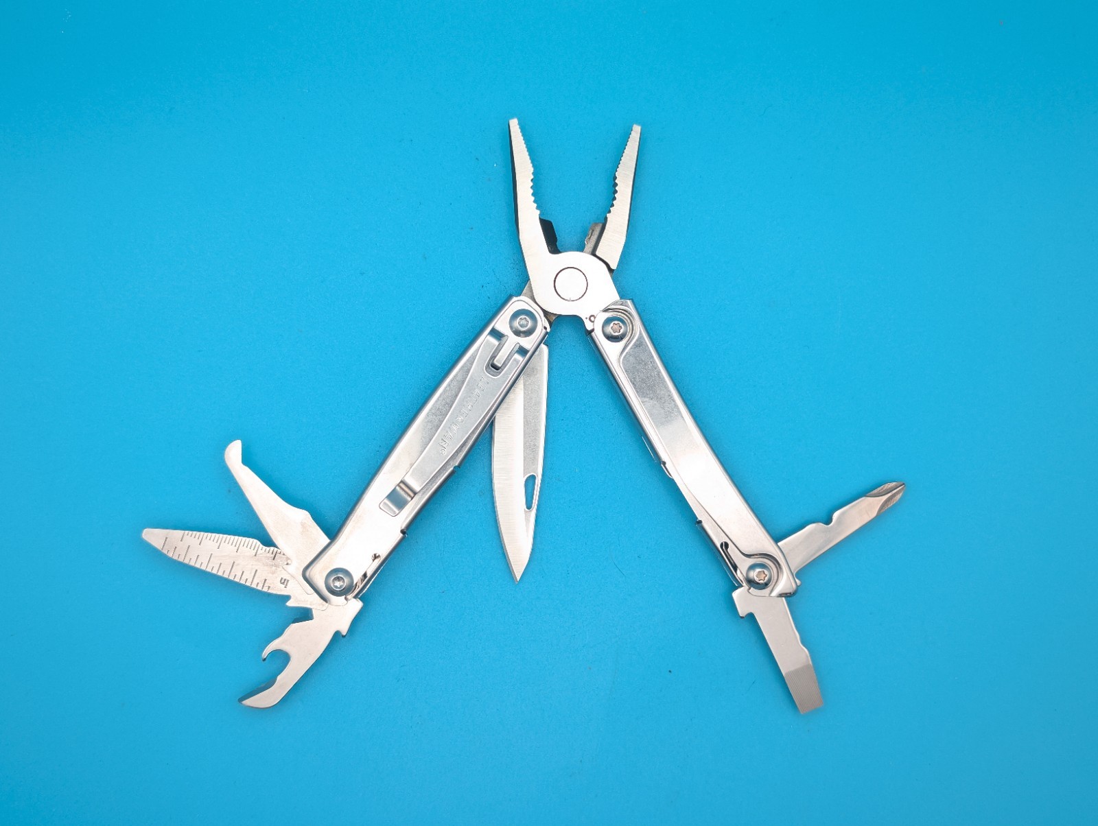 Leatherman Rev 3.8" Multi-Tool, Stainless!