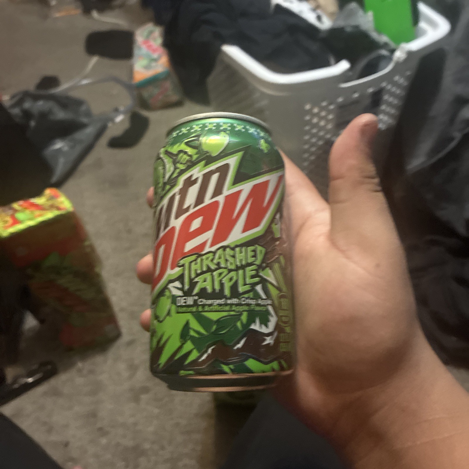 5 Cans 12oz Mtd Thrashed Apple