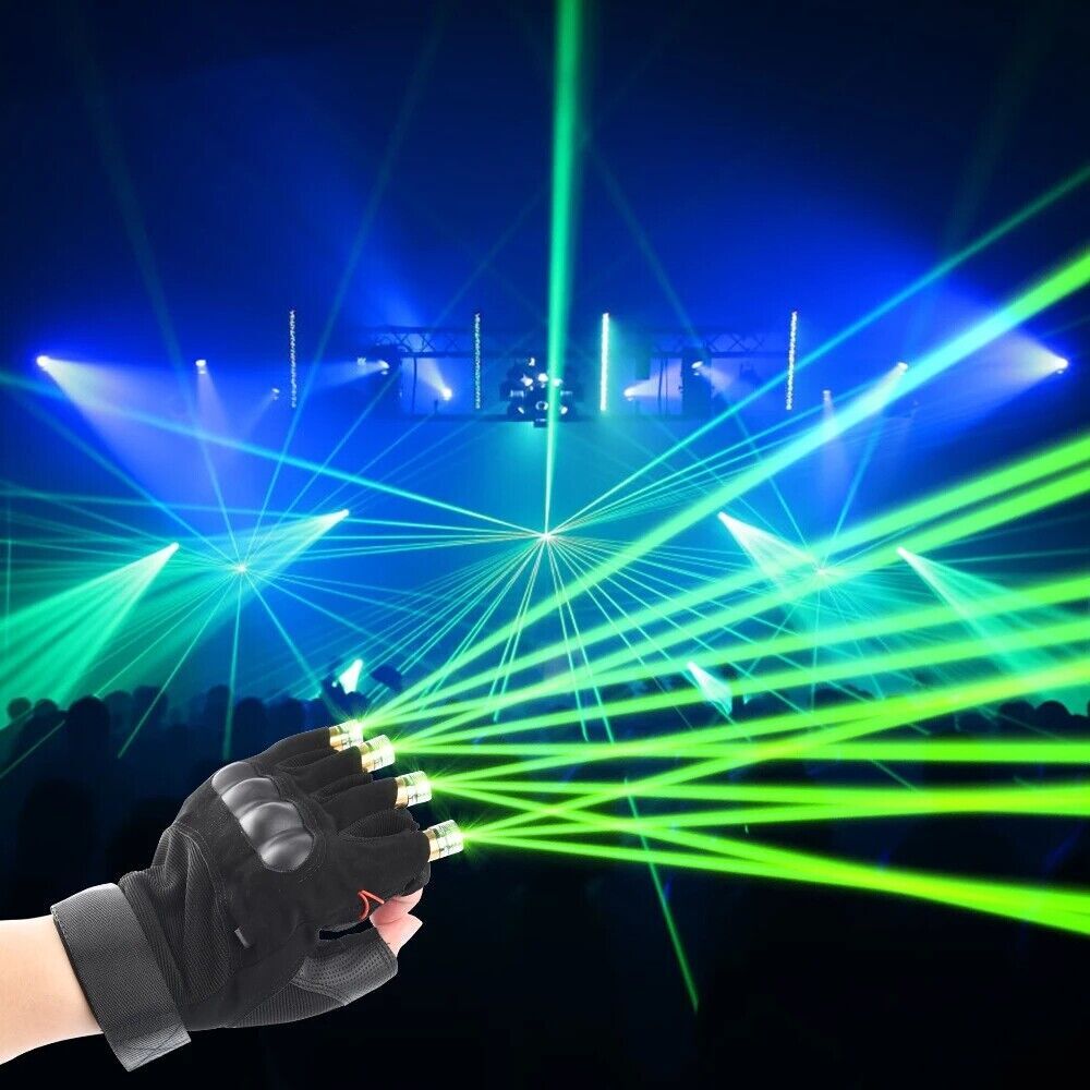 532nm Green Light Laser Gloves Stage Lights For DJ Disco Party Club Bar