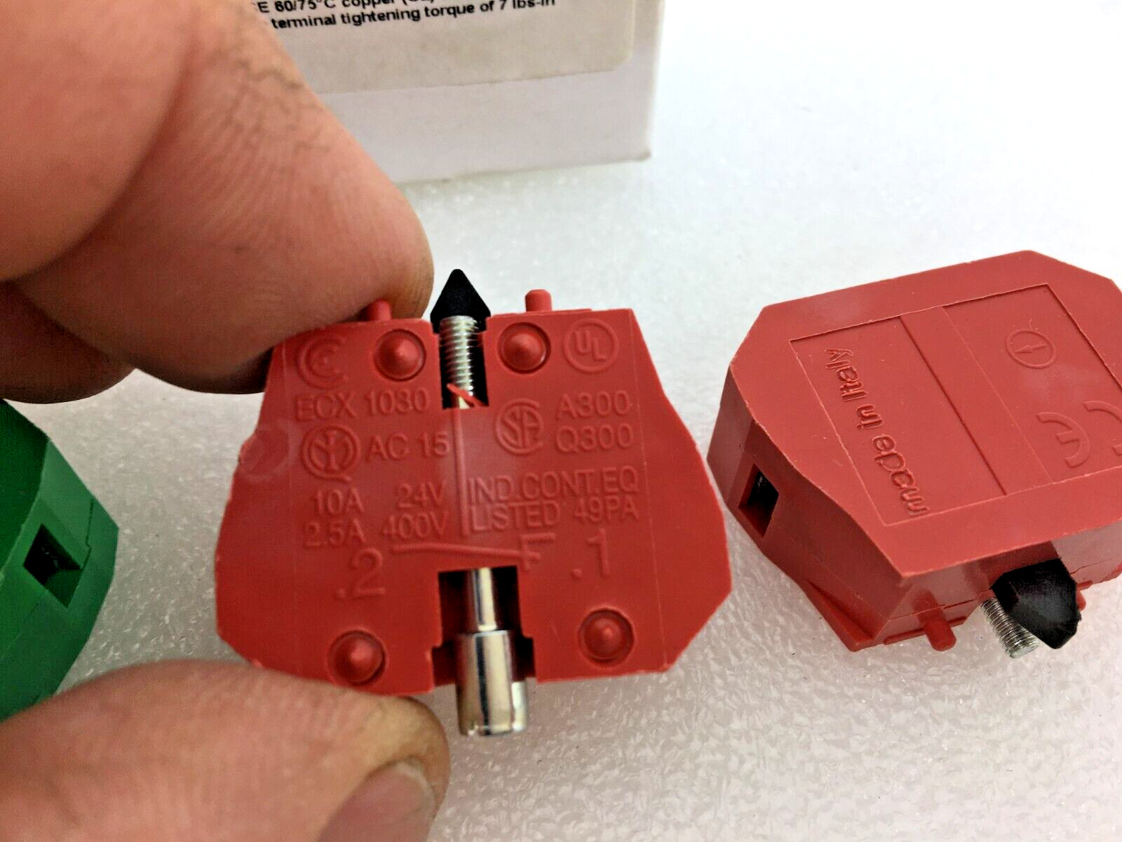 AUTOMATION DIRECT ECX 1040 (3 ea.) & ECX-1030 (2 ea.) BLOCKS