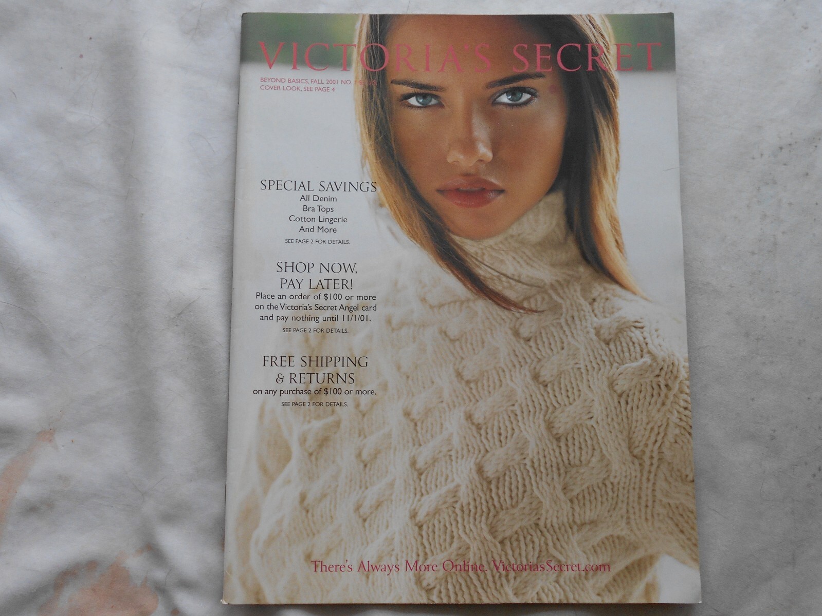 VICTORIA'S SECRET-BEYOND BASICS-FALL,2001 NO.1