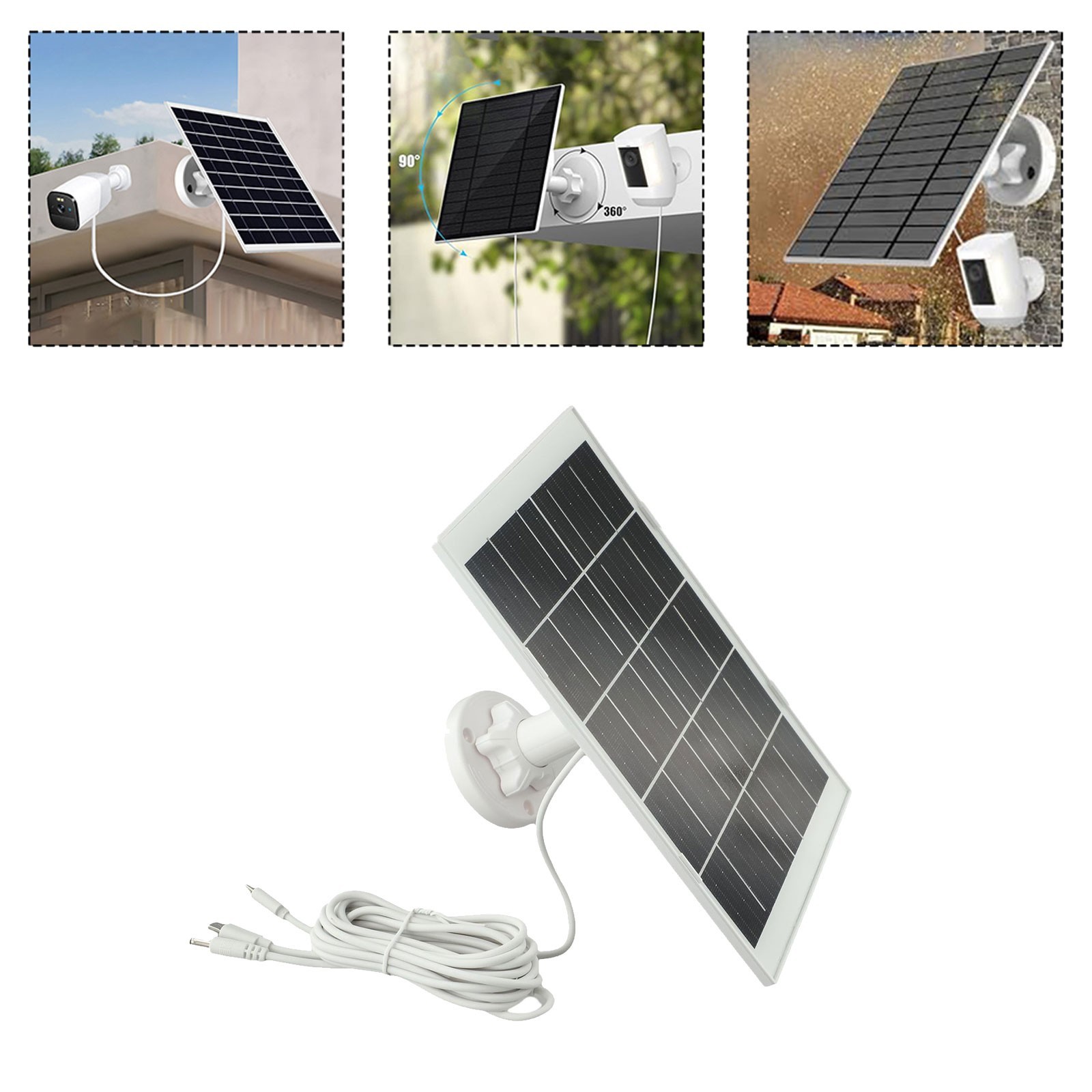 Energy Efficient Solar Charging Solution Designed for Camera Use Outdoors