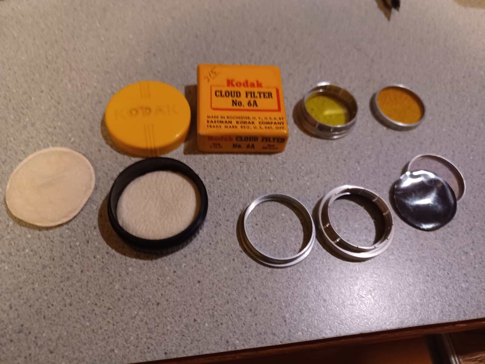 Kodak Series V Adapter Ring , Cloud, Skylight, Wrattan Filter Group