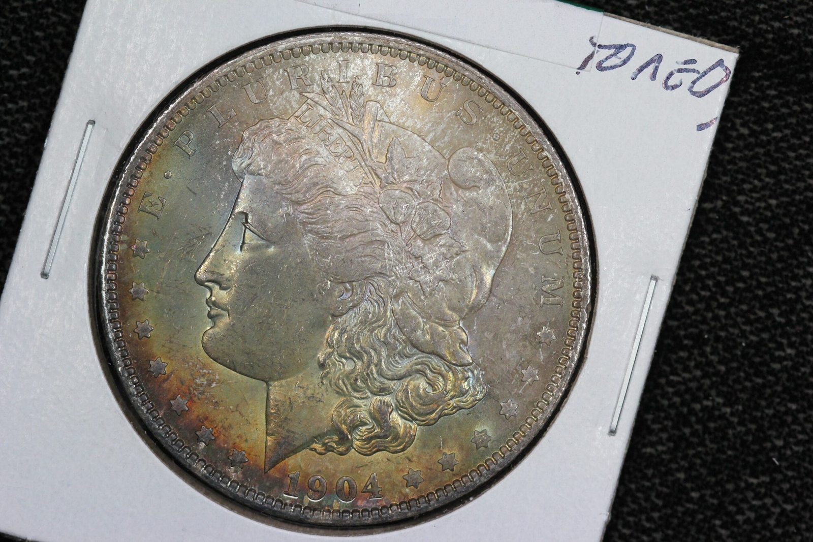 1904-O Morgan Dollar Toned 2BC6