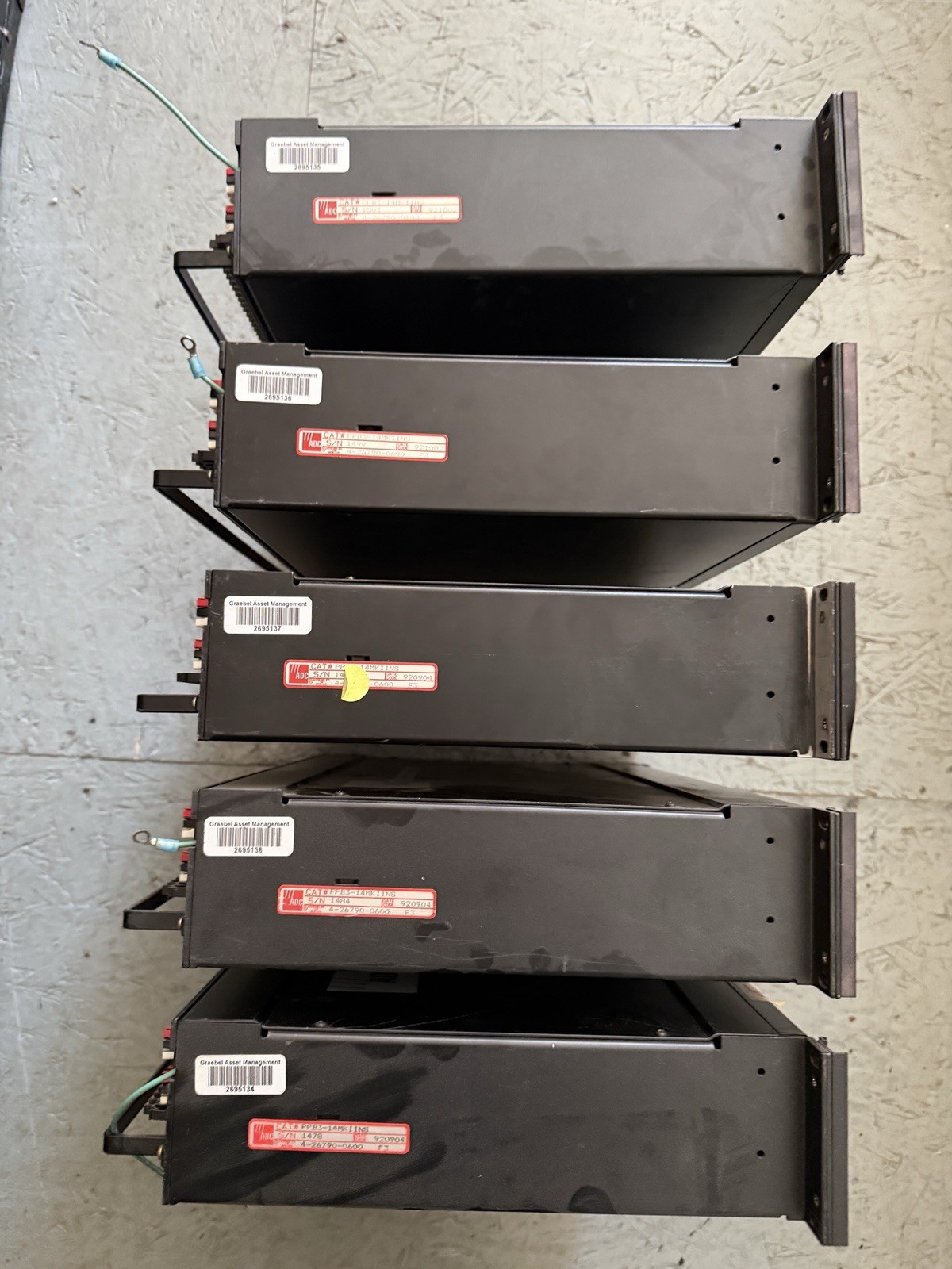 1 - ADC ProPatch PPB3-14MKII-NS 2RU 96-Point Bantam TT Patchbay