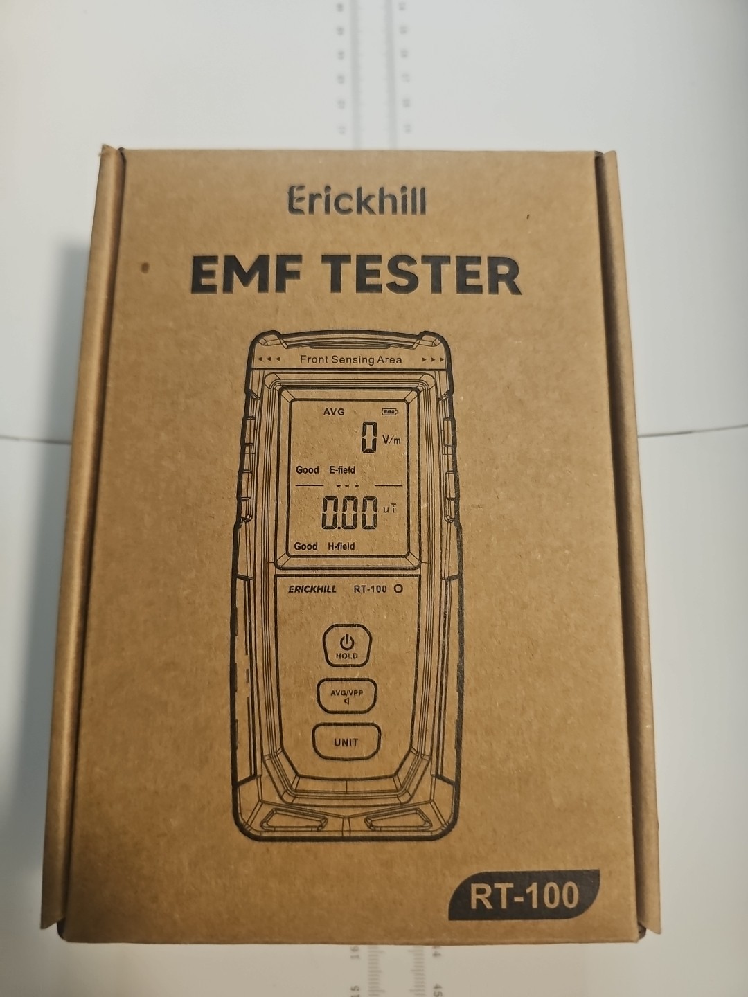 Erickhill Rechargeable EMF Tester Electromagnetic Radiation Tester   RT-100