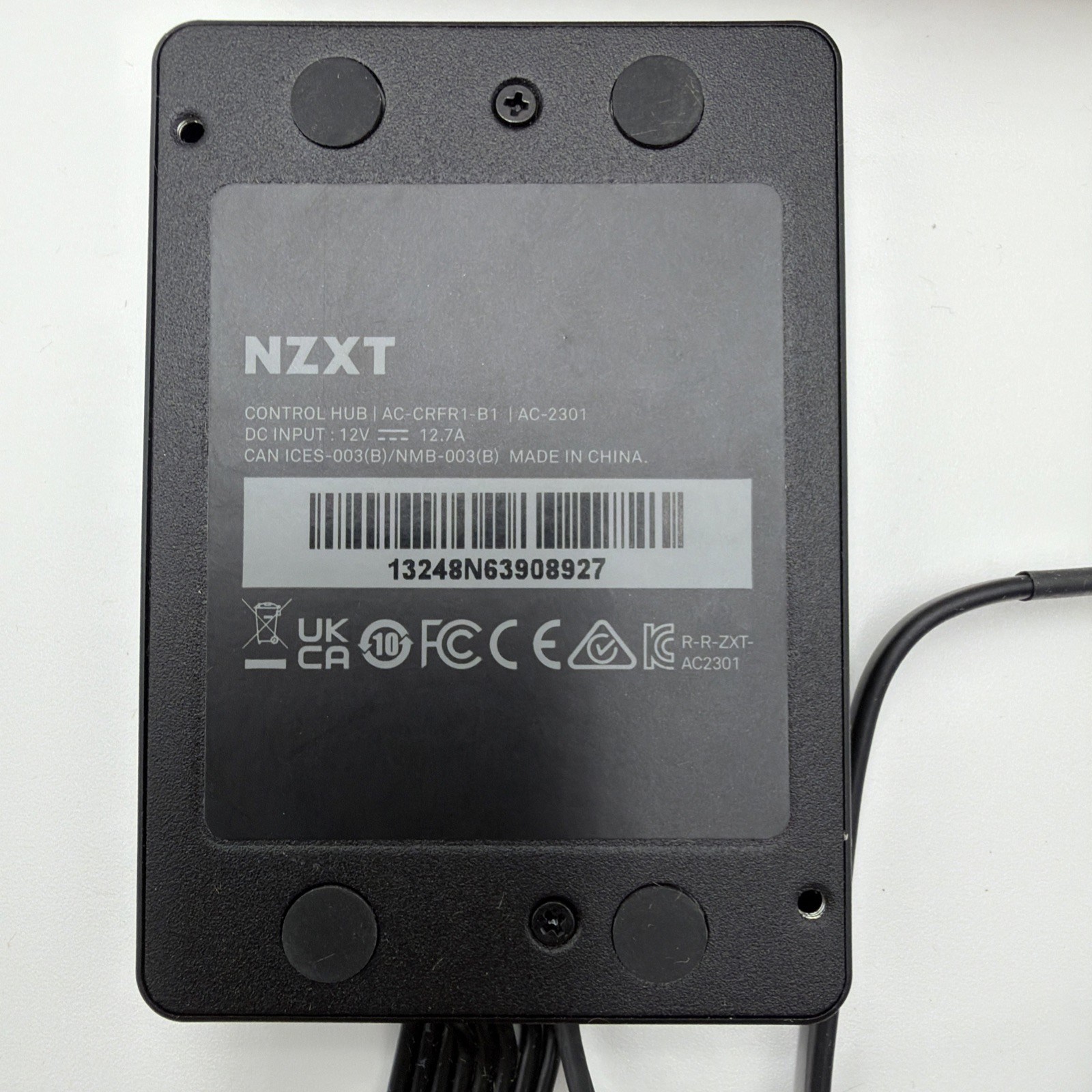 NZXT Control Hub RGB Lighting PWM Fan Speed Controller CAM Software