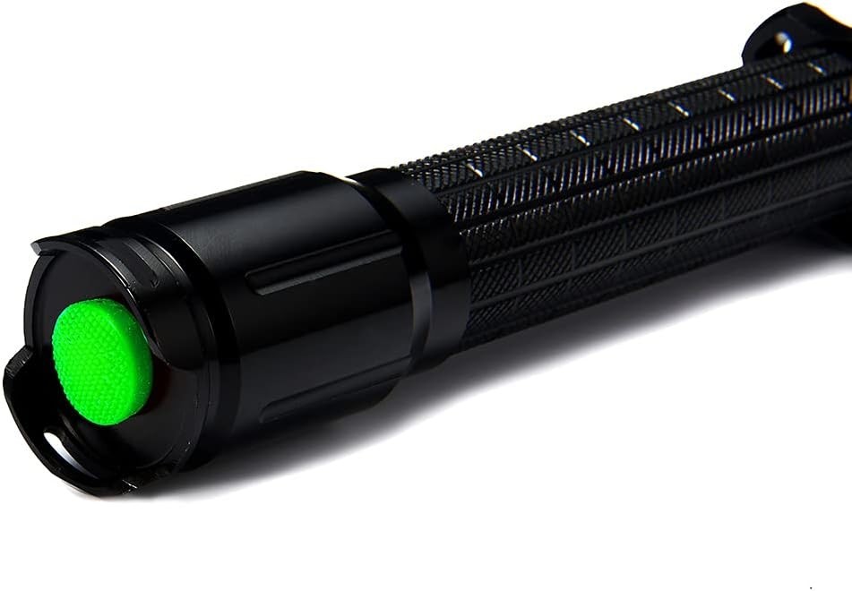 Advanced Self-Defense Tool: 80 Million Volt LED Flashlight - Adjustable 18.9in