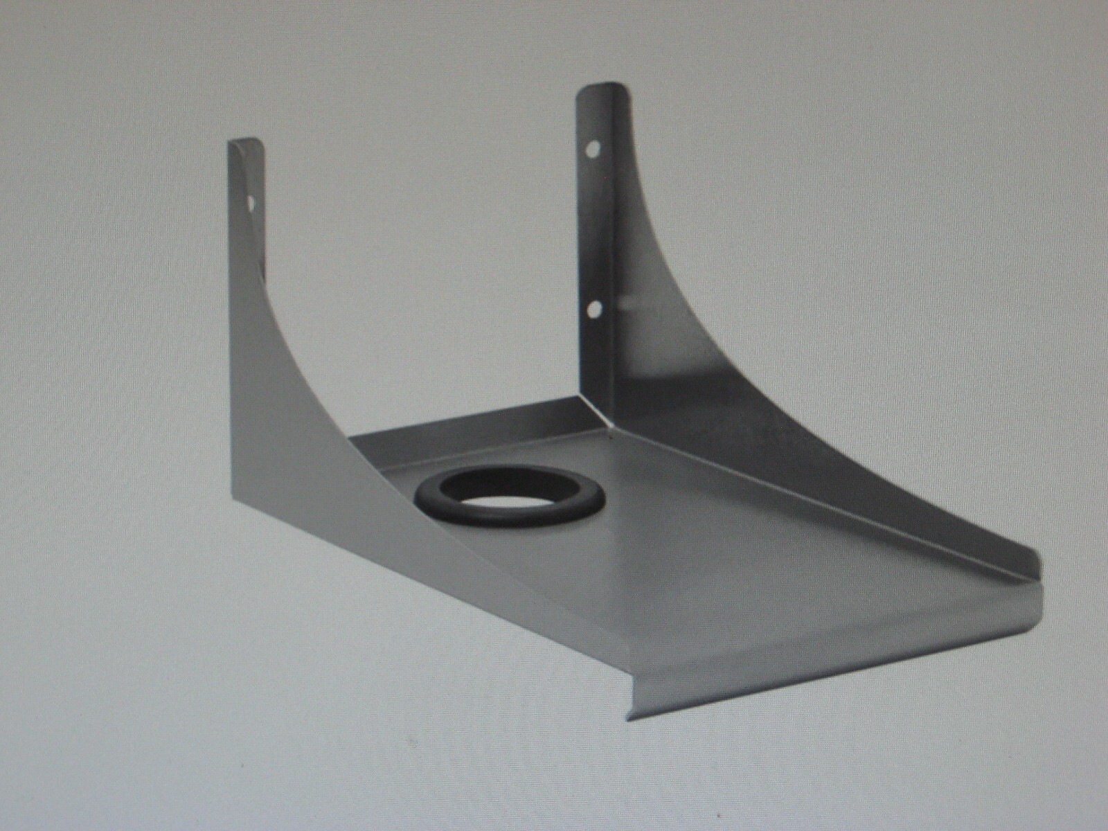 Eagle Group 38521 7" x 10" Wall Mounted Label Printer Shelf Stainless Steel New