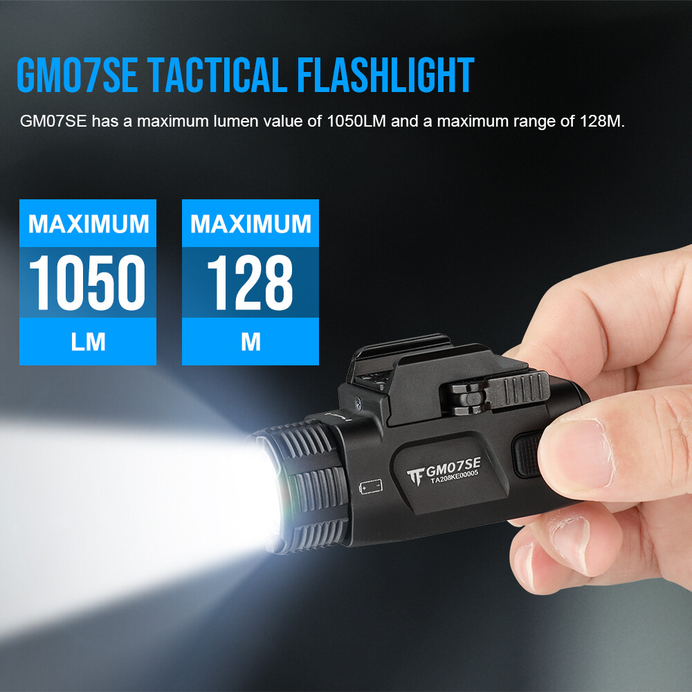 TrustFire 1050Lumen W Rechargeable LED Pistol Light LED Flashlight for Glock US