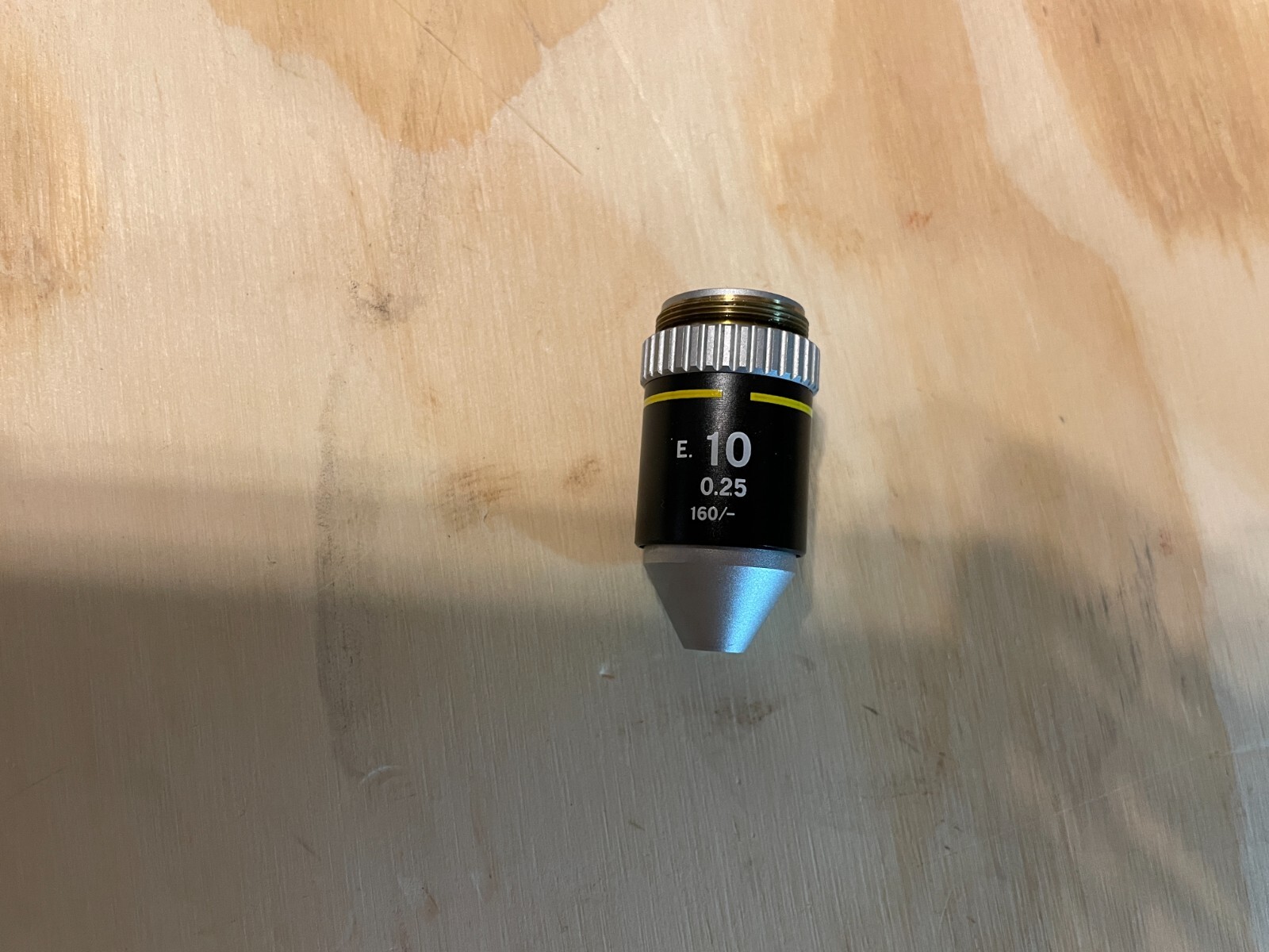 Nikon 10x Microscope Objective E 10 / 0.25 / 160/∞ infinity - Fast Shipper