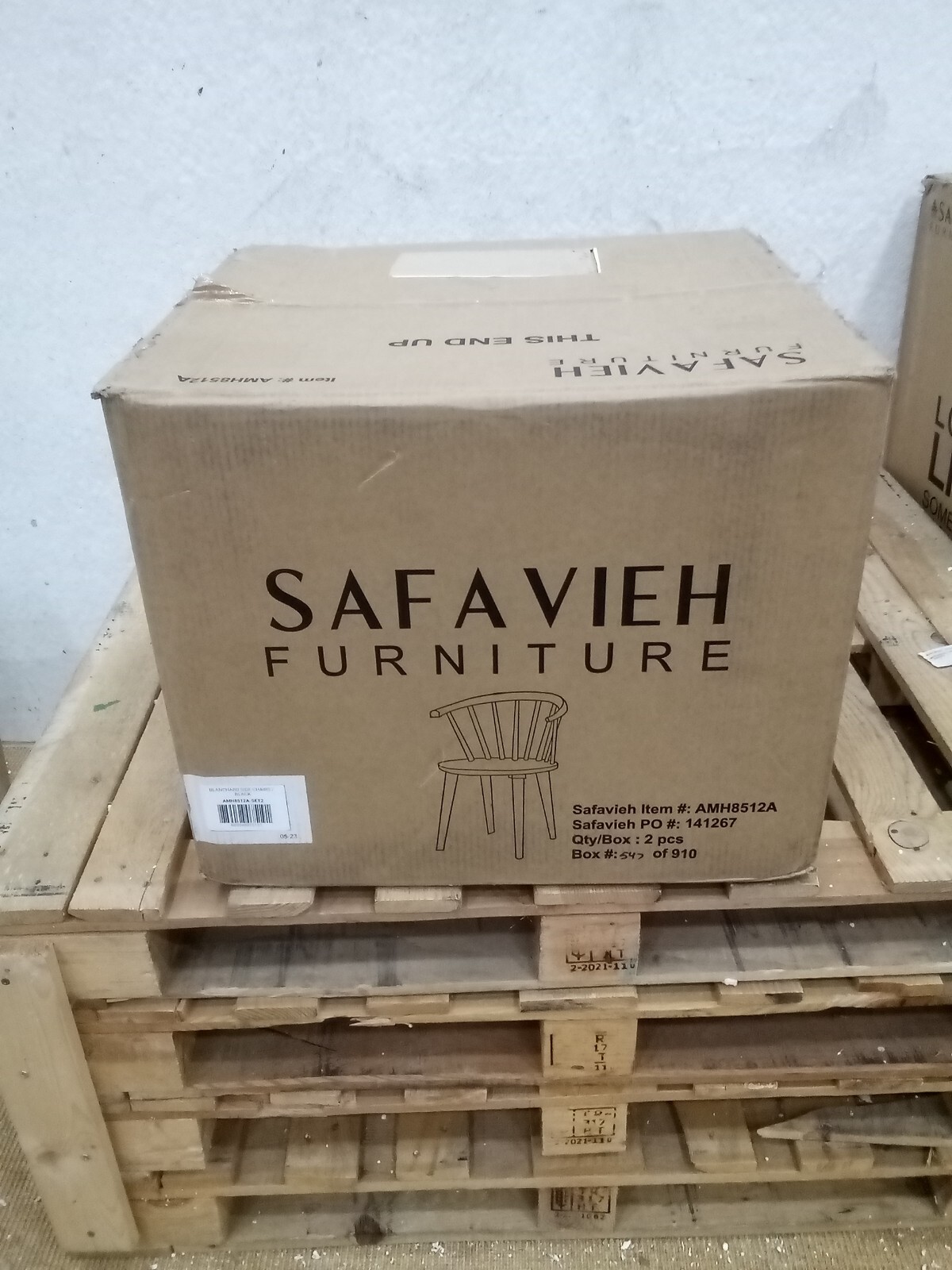 Safavieh BLANCHARD SIDE CHAIR, Reduced Price 2172724435 AMH8512A
