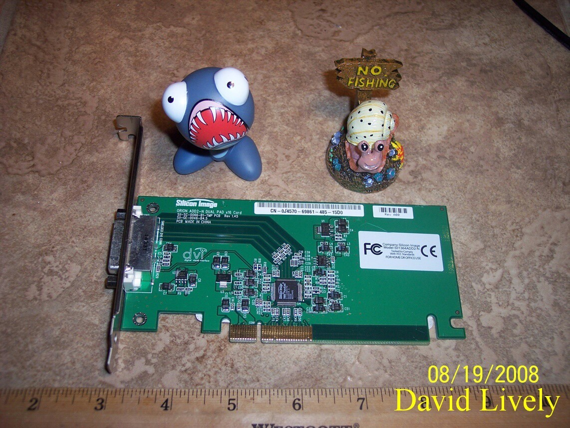 Dell J4570 DVI Video Graphics Card CN-0J4570