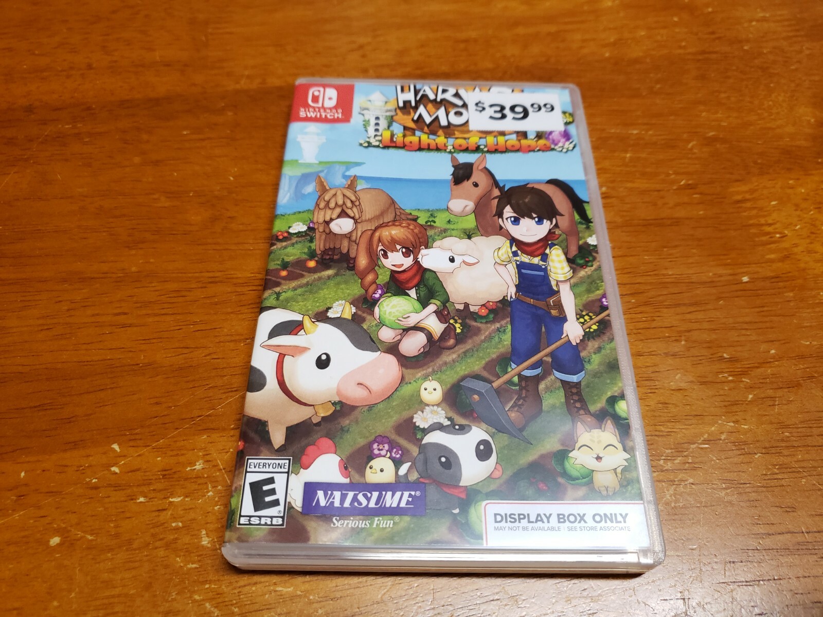 Harvest Moon Light of Hope (Nintendo Switch) Replacement Art & Case Only