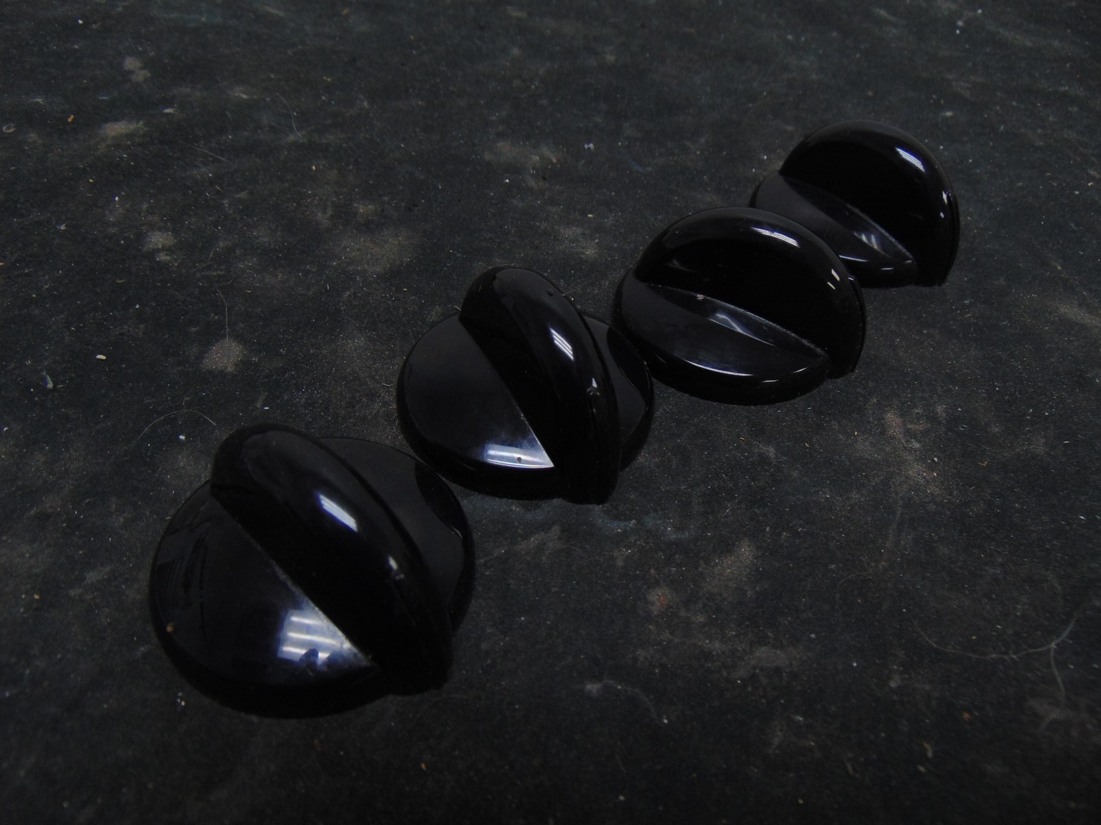 GE Electric Range JBP80B0H2BB Control Knob Set of 4