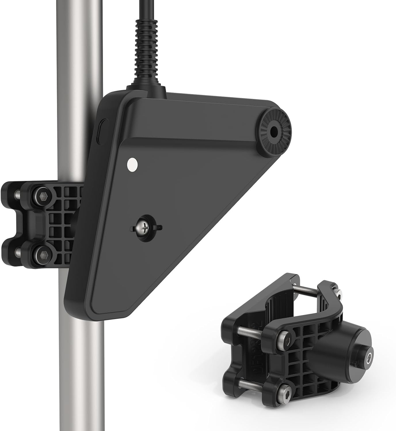 Transducer Mount Pole Mount Compatible with Lowrance Eagle Eye 9, Adjustable ...