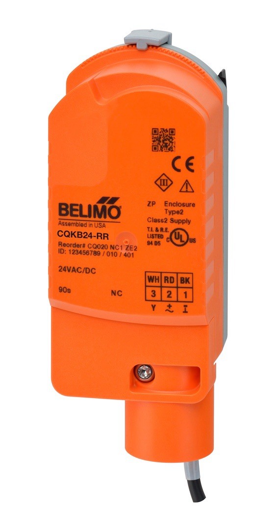 Belimo Actuator (#CQKB24-RR) and Valve Body New H9