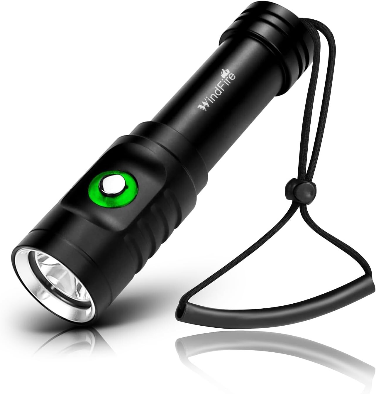 Ultra-Bright 5000 Lumen Scuba Diving Flashlight with Rechargeable Battery