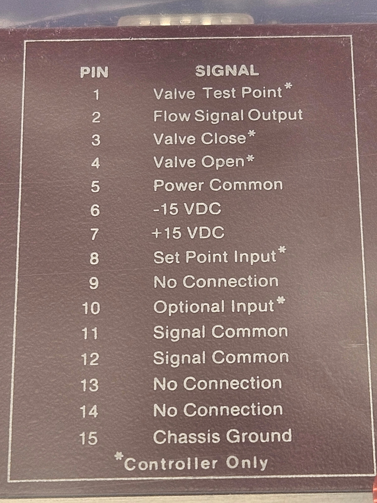 MKS Instruments 1359C-00100RK-S MASS FLOW CONTROLLER