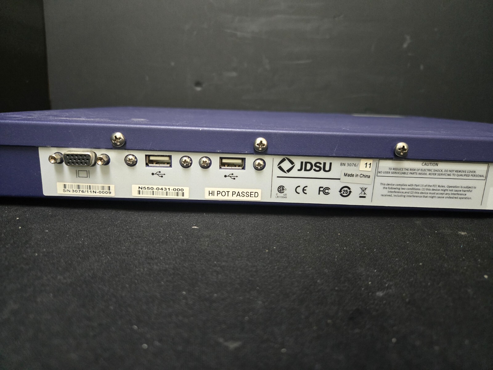 Viavi Solutions/JDSU ONT-601 MTM Multiport Test Module (0009)