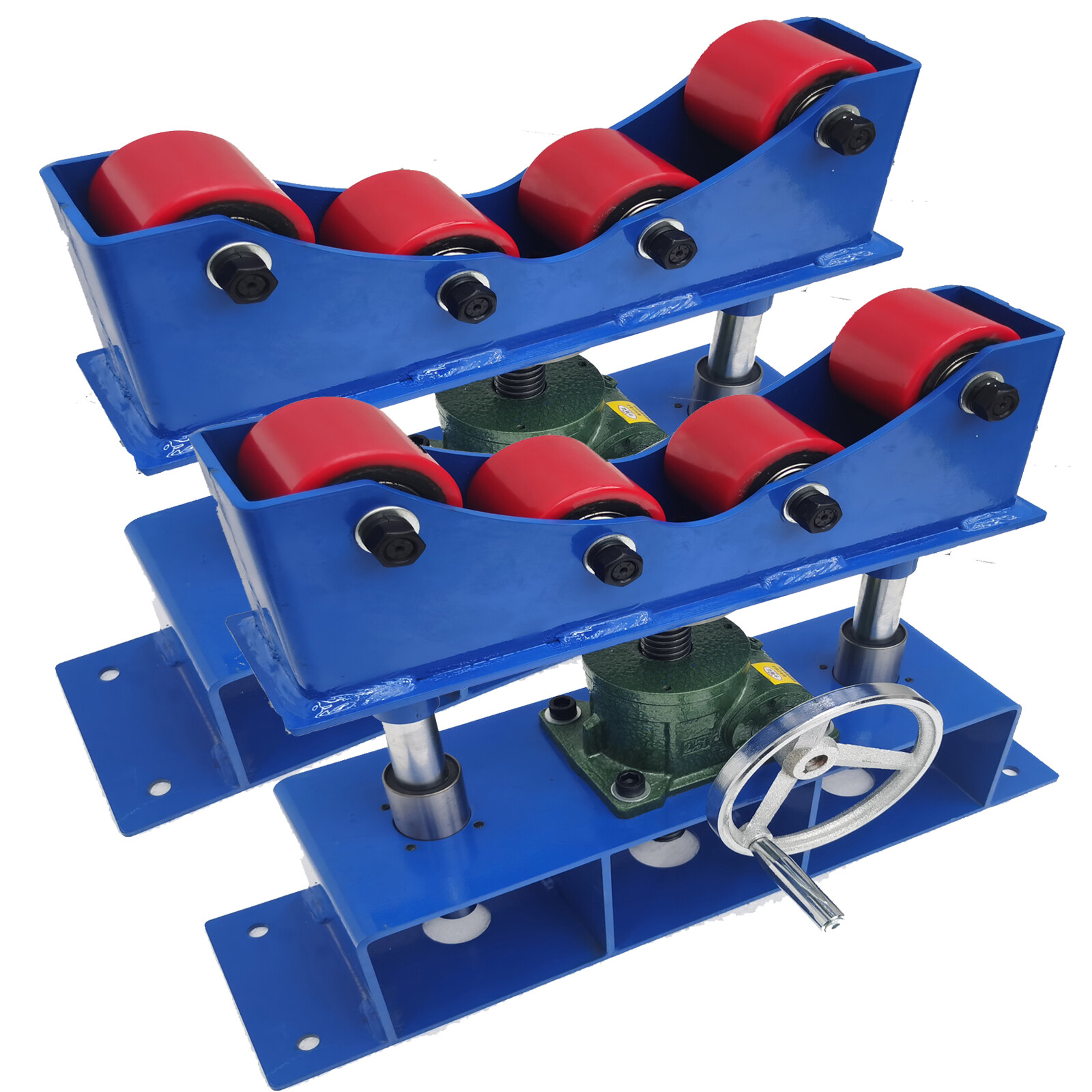 1100LBS Manual Accurate Rolling Support Frame Adjustable Height for Welding