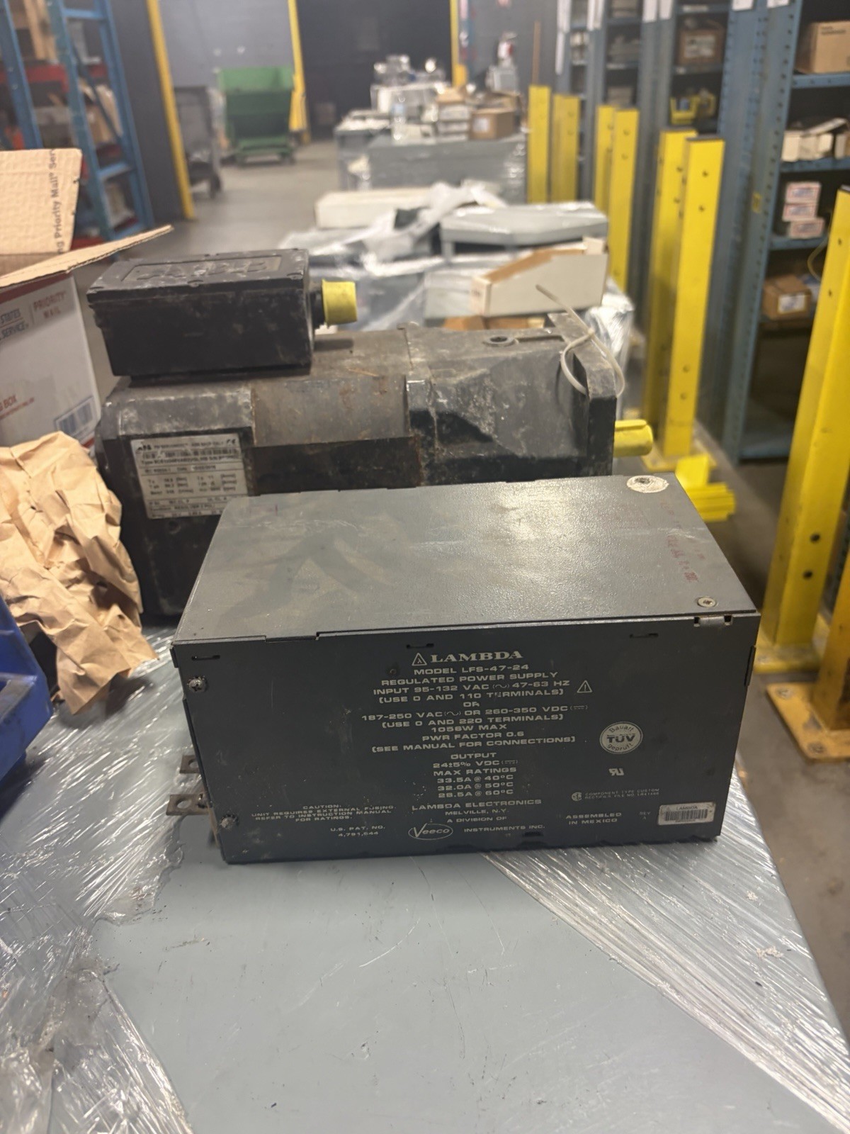 Lambda Electronics Inc. Regulated Power Supply Model LFS-47-24 USED