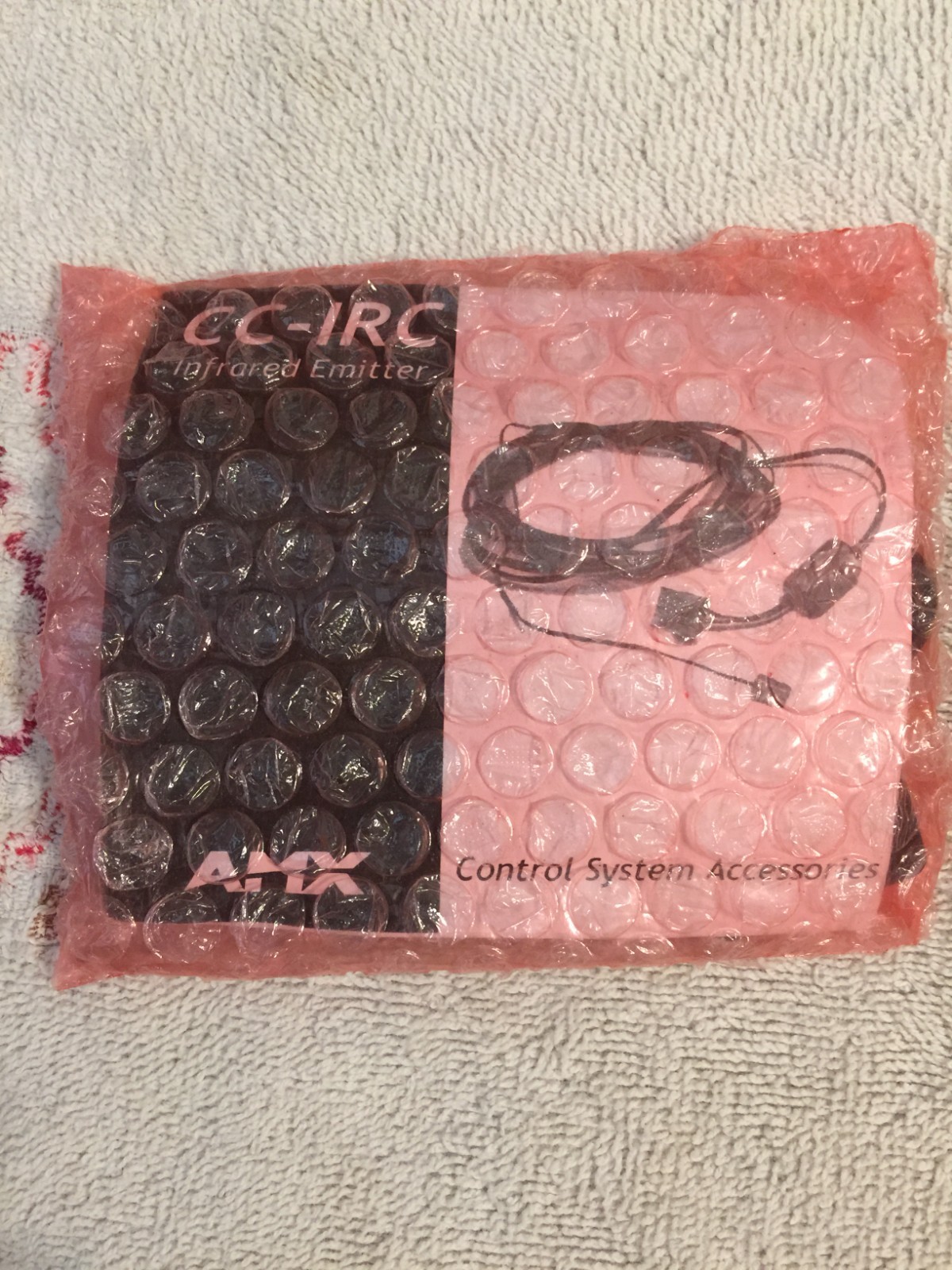 AMX NetLinx® CC‑NIRC Infrared (IR) Emitter Cable 3.5mm - FG10‑000‑11 - Sealed