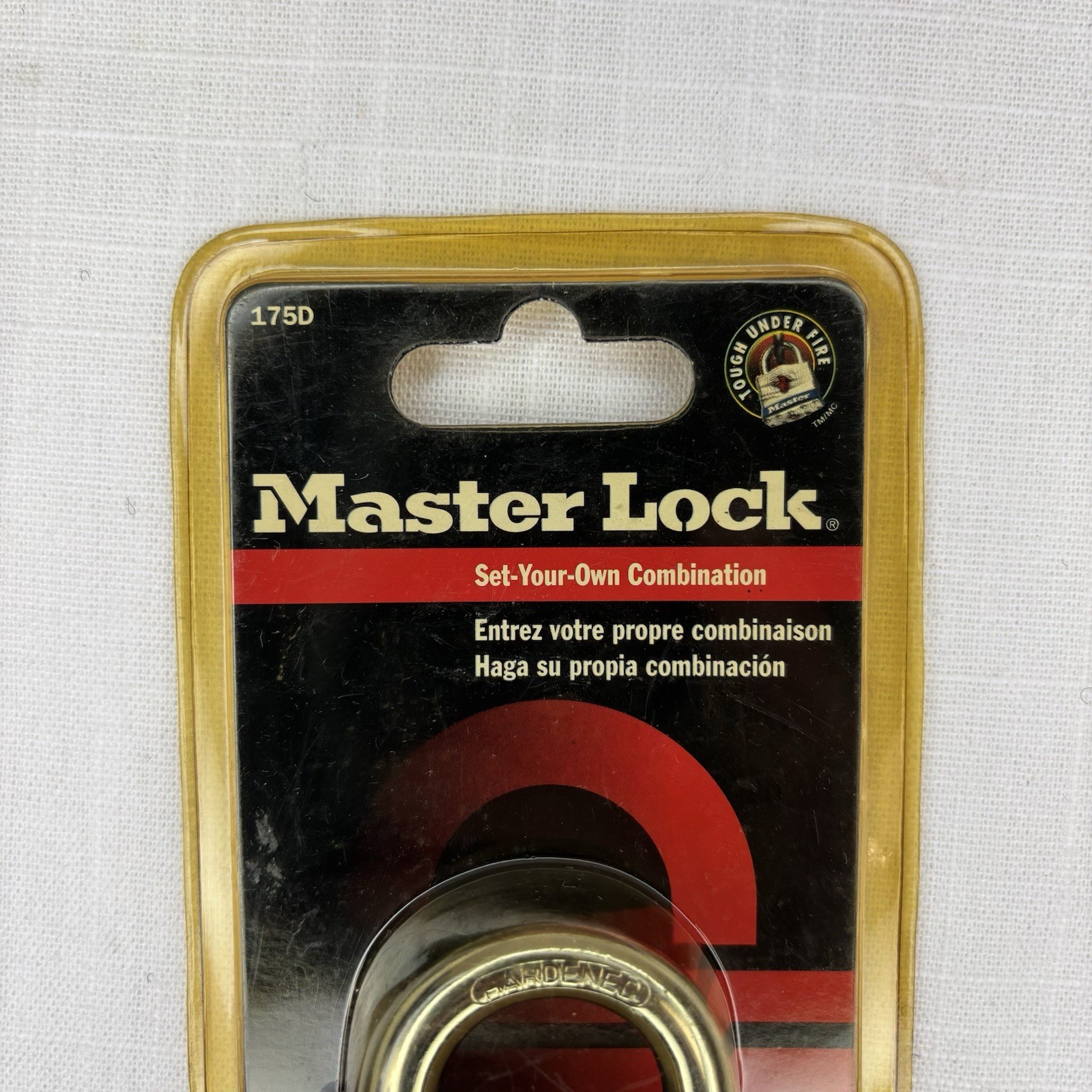 Master Lock 175D Set-your-own Combo Lock 1in Shackle Master 175D