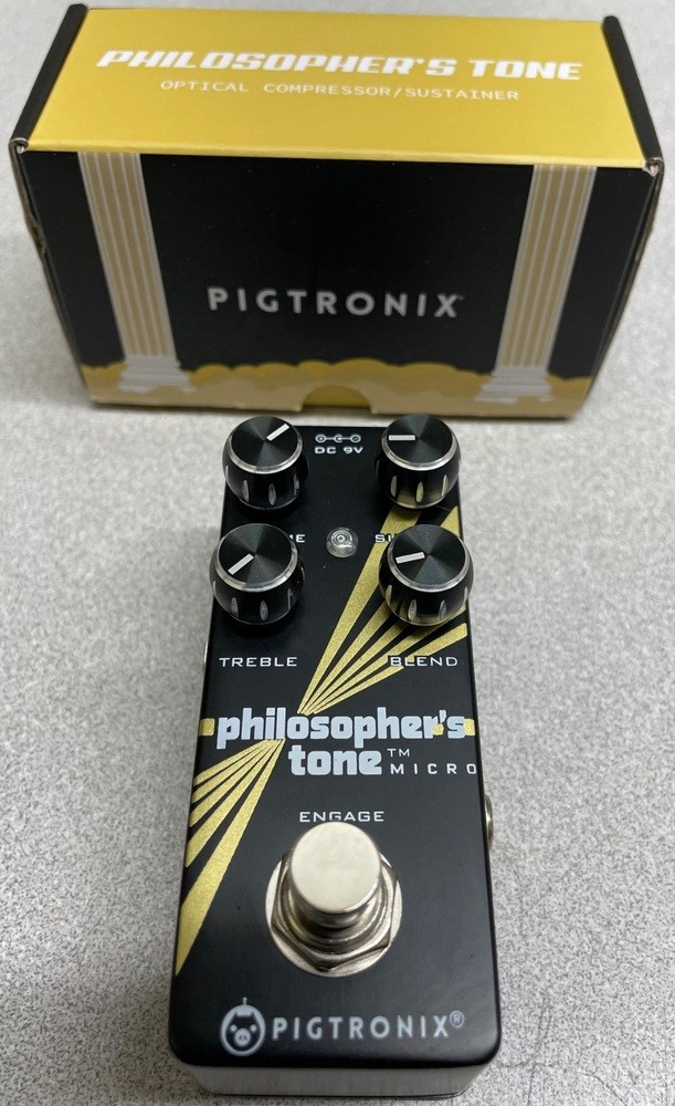 Pigtronix Philosophers Tone Micro Electric Guitar Effects Pedal PTM