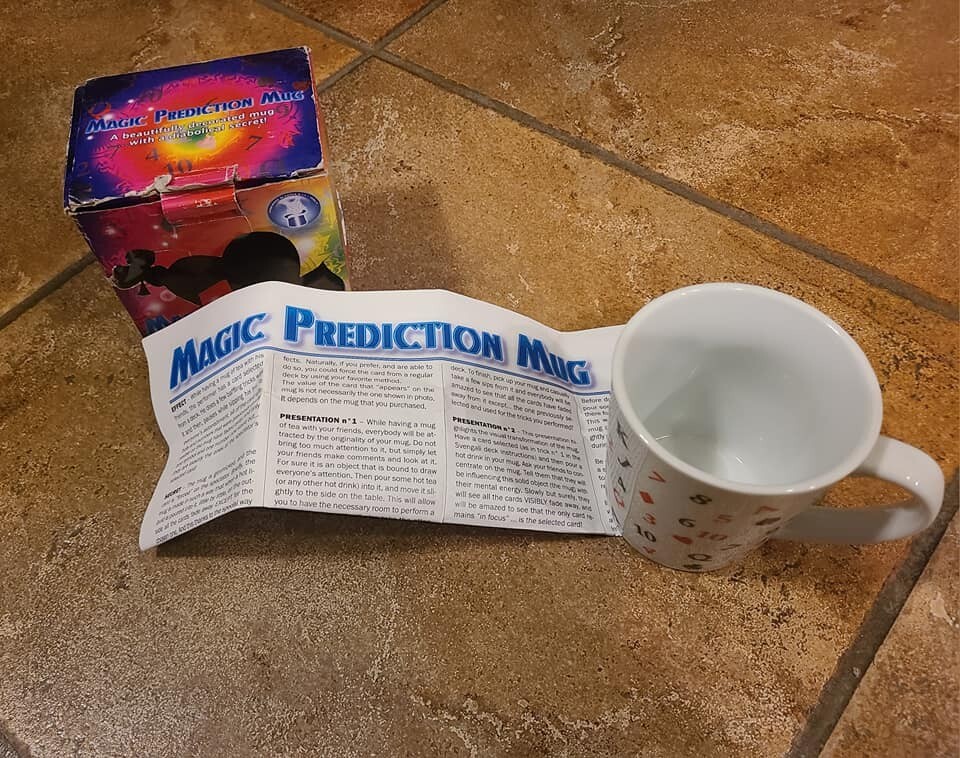 Prediction Mug Magic Trick Mentalism