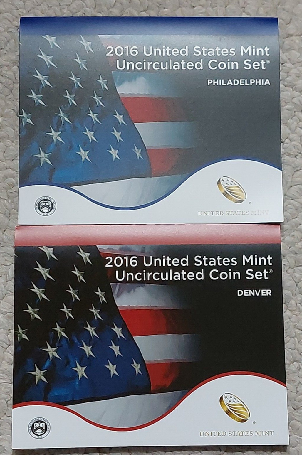 2016 P&D US Mint Uncirculated Set - 26 Coins - Unopened OGP -  16RJ