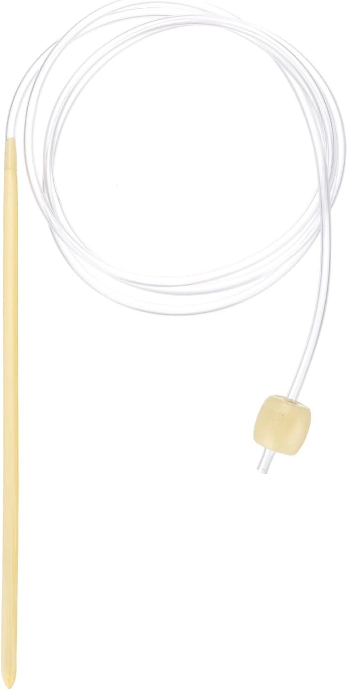 Tunisian Crochet Hook Set 4mm with Plastic Cable and Easy-Identify Size Mark