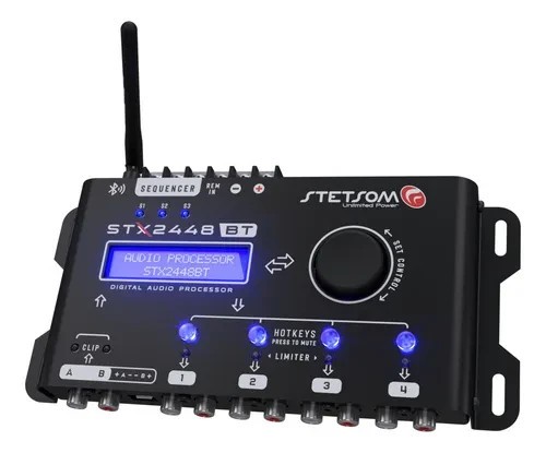 Stetsom STX2448BT Digital Audio Processor Bluetooth Automotive Crossover