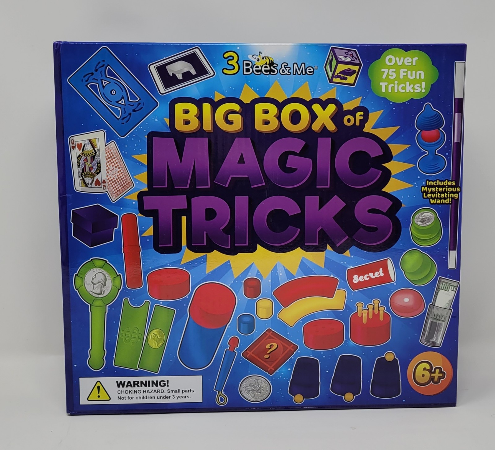Big Box of Magic Tricks By 3 Bees & Me - Over 75 Tricks!