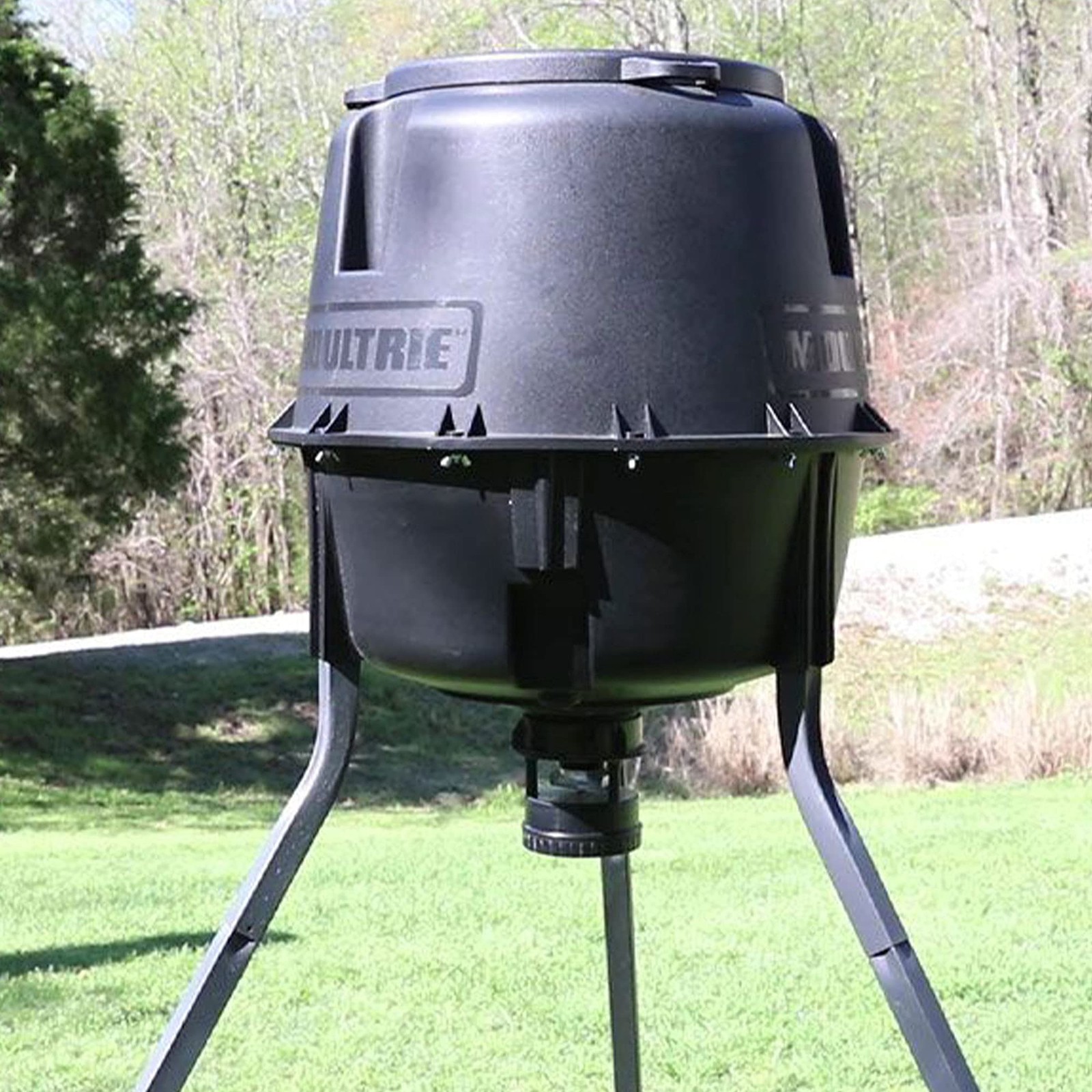 30-Gallon Deer Feeder Tripod