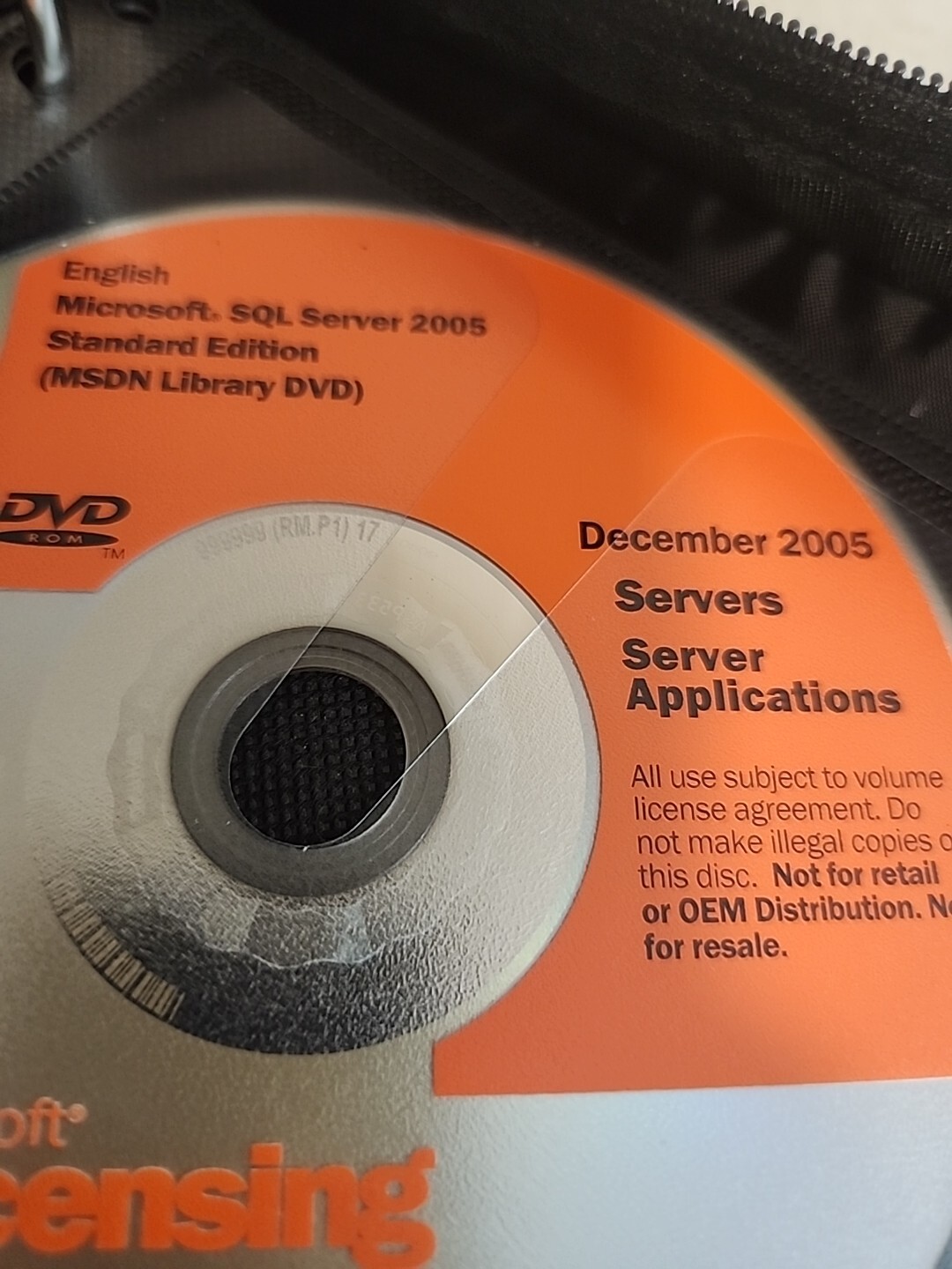 Microsoft Volume Licensing Software Lot Of 36: Servers: Exchange SQL 2003-2010