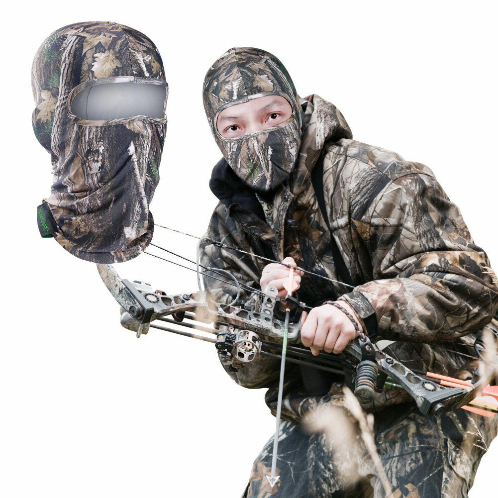 Tactical Camo Balaclava Hunting Airsoft Paintball Military Face Mask for Outdoor