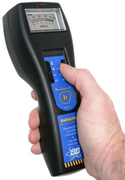 SE INTERNATIONAL HAND HELD RADIATION DETECTOR MONITOR 4EC NEW