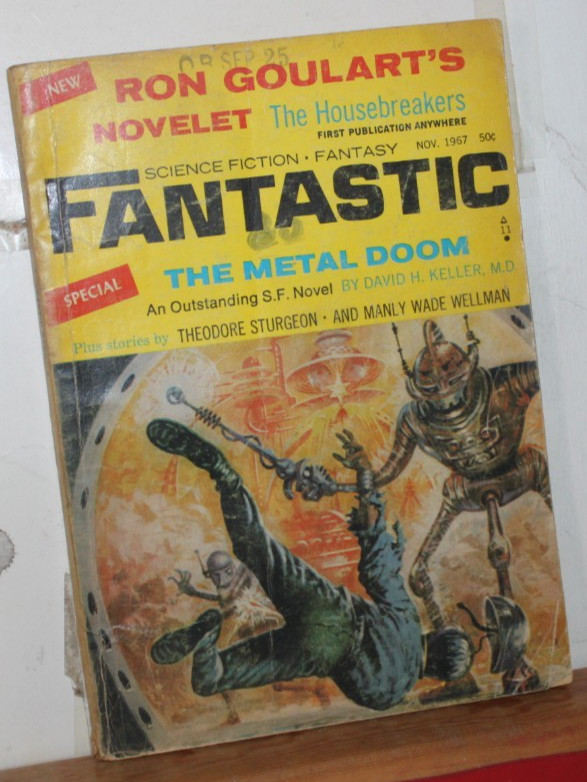 Fantastic Stories  November  1967  Ron Goulart