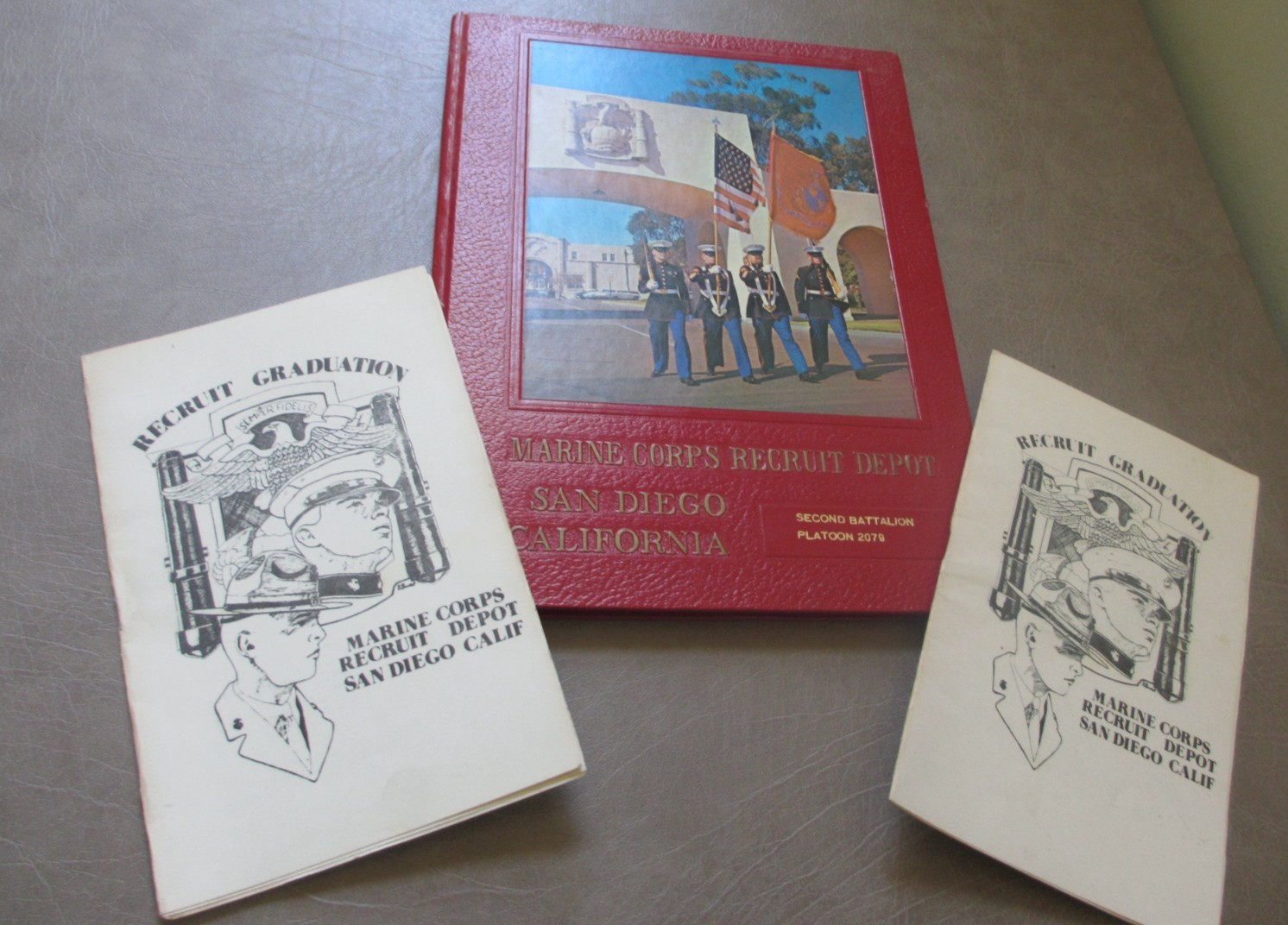 Yearbook Annual Marine Corps Recruit Depot 1980 Platoon 2079 San Diego Californi