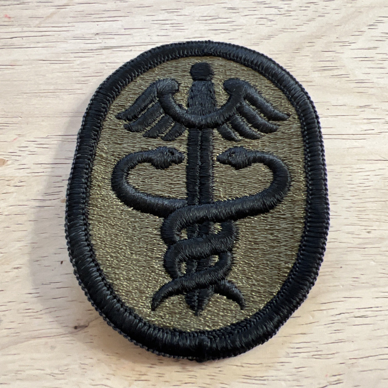 US Army - Health Services Cmd. Subdued Patch (sew-on)