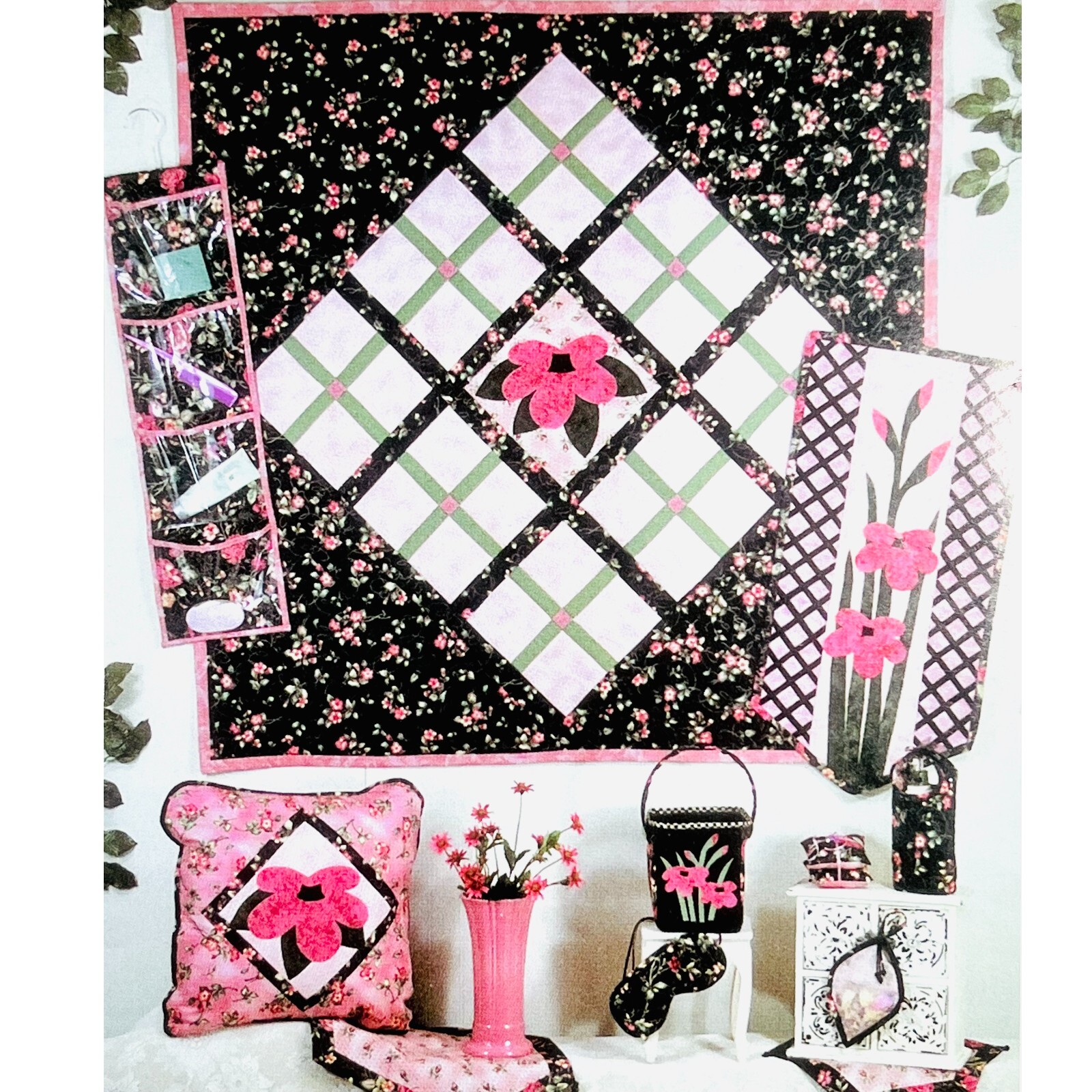 Suite Things PATTERN Quilt Pillow Heating Pad Organizer 12Projects Vanilla House